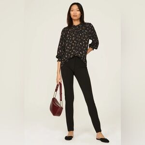 Madewell Madi Top - Dobby Chiffon in Tossed Floral